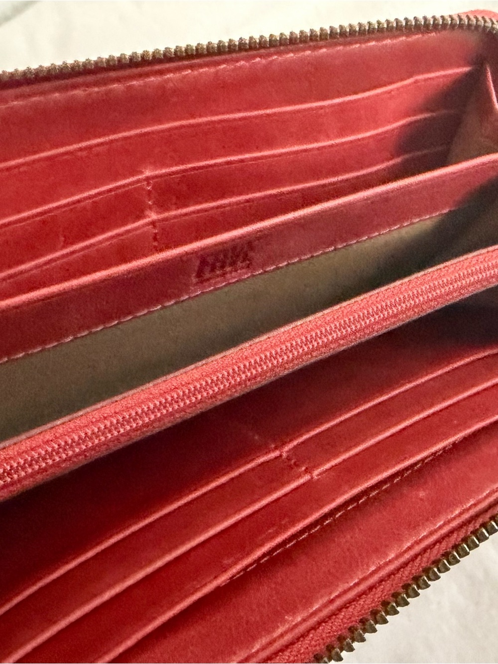 Frye Studded Floral Zip Wallet - Picture 8 of 8